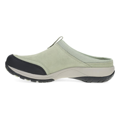Dansko Pia Clog - Women's Waterproof Clog - Clog Green Tea Side View
