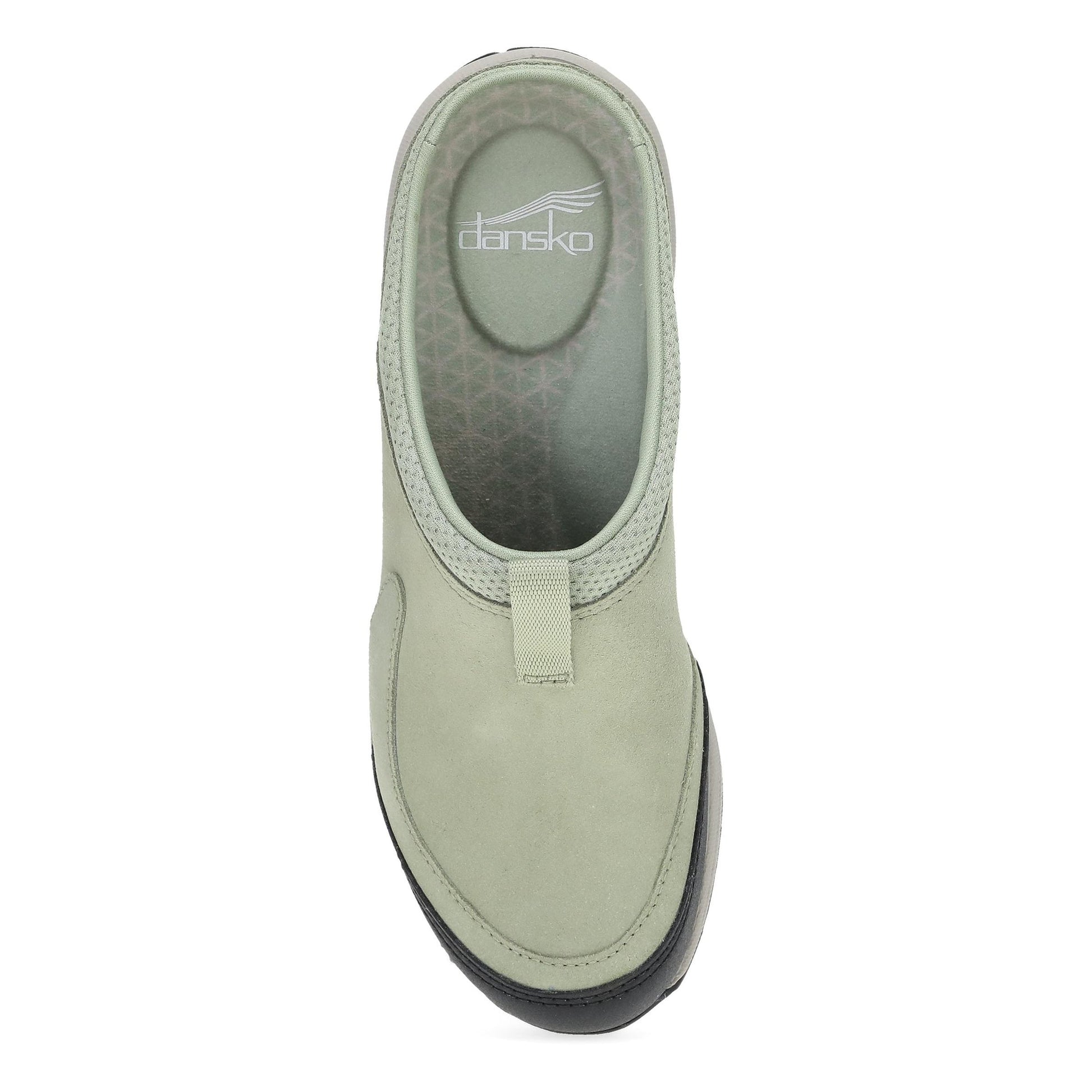 Dansko Pia Clog - Women's Waterproof Clog - Clog Green Tea Top View