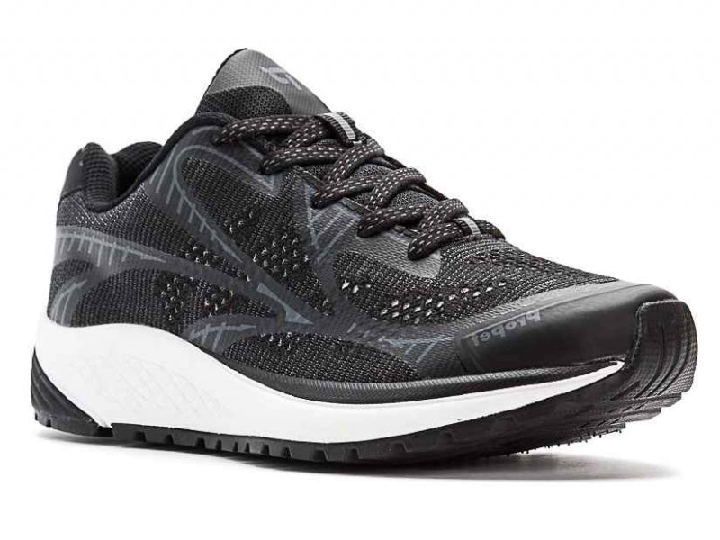 Propet One LT - Women's Athletic Shoe Black/Grey (BGR)