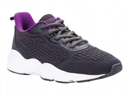 Propet Stability Strive - Women's Athletic Shoe Grey/Purple (GRP)