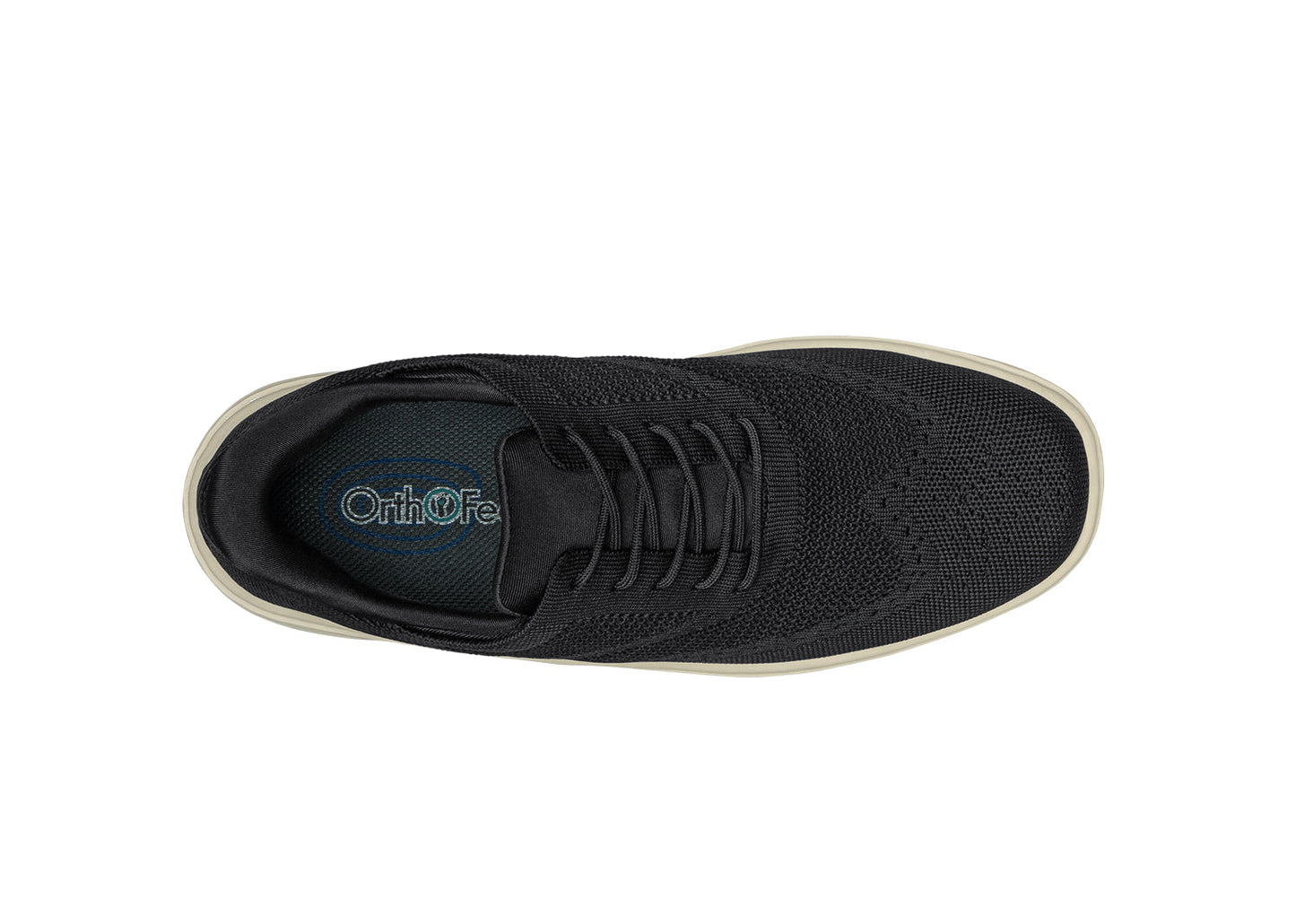 Orthofeet Rex Hands-Free Black - birds_eye
