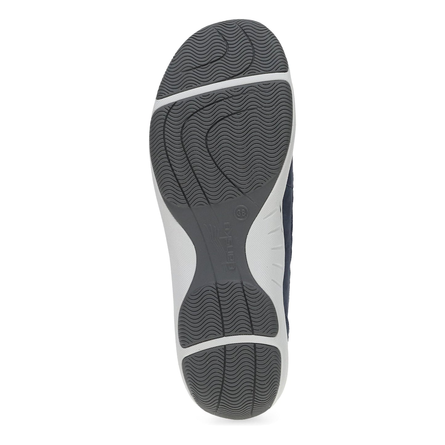 Dansko Harper - Women's Stain Resistant Sneaker - Black Suede Sole View