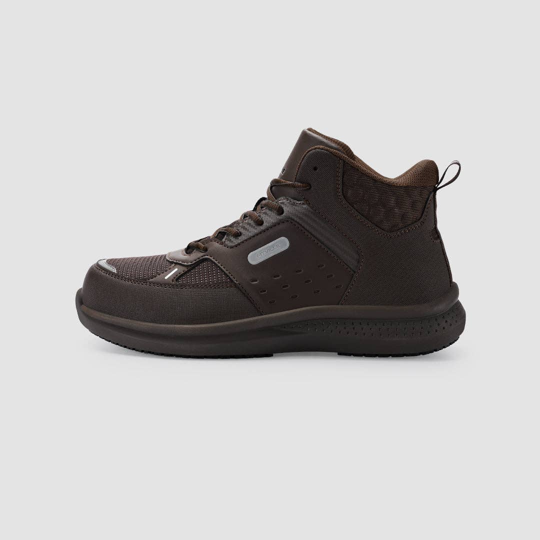 FitVille Men's High-top SteelCore Work Boots