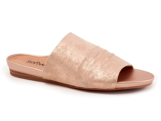Softwalk Camano - Women's Sandal Rose Gold Metallic (789)