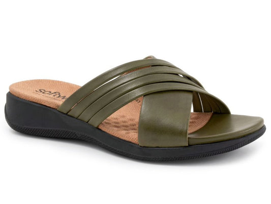 Softwalk Tillman 5.0 - Womens Sandals Dark Olive (341)