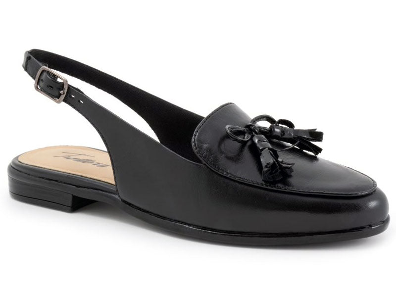 Trotters Lillie - Womens Slingbacks Black (001)