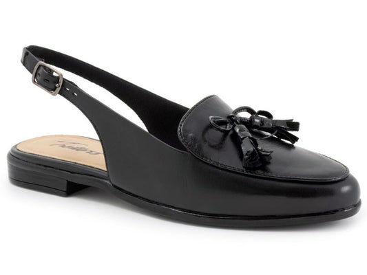 Trotters Lillie - Womens Slingbacks Black (001)