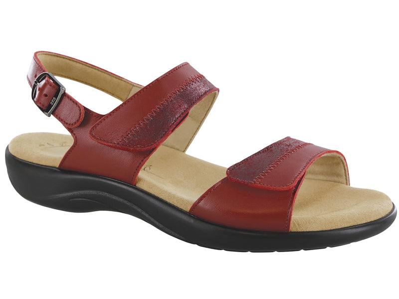 SAS-Nudu - Womens Sandal Ruby/Cabernet (762)