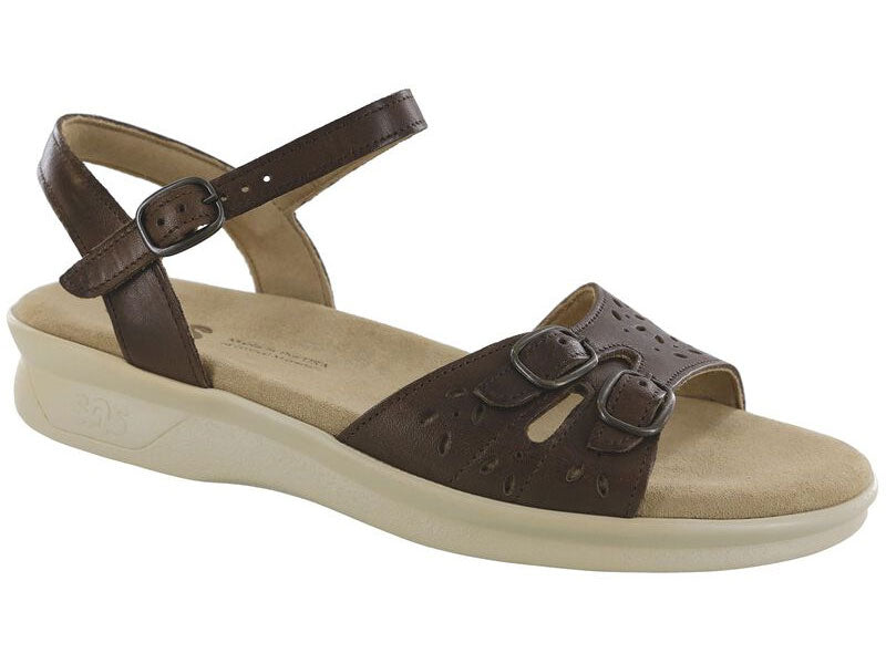 SAS Duo - Womens Sandal Darkwood (879)