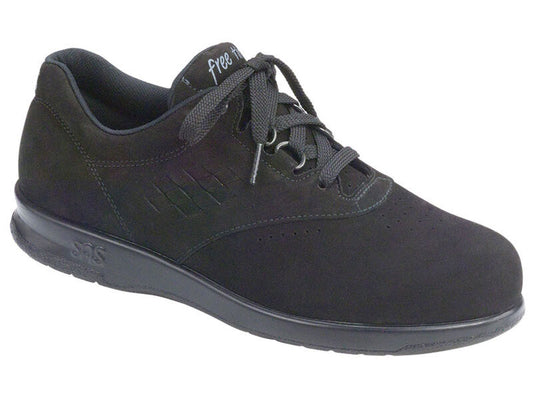 SAS Free Time - Women's Walking Shoe Charcoal Nubuck (095)