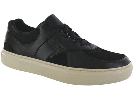 SAS High Street - Men's Casual Shoe Black Ash (028)