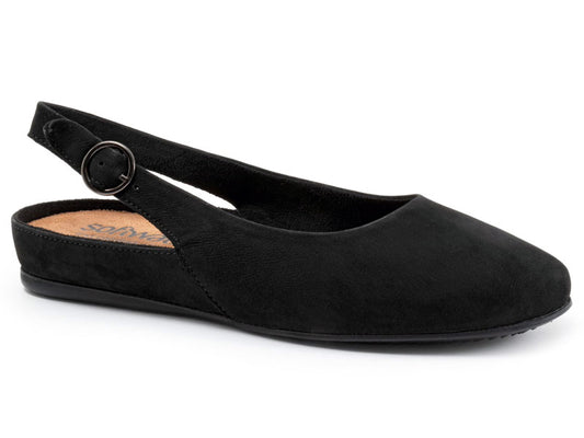 Softwalk Sandy - Women's Dress Shoe Black Nubuck (004)