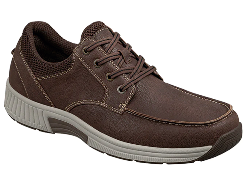 
Orthofeet Leo - Mens Casual Shoe with Adjustable Closures in Brown, image 14 of 39