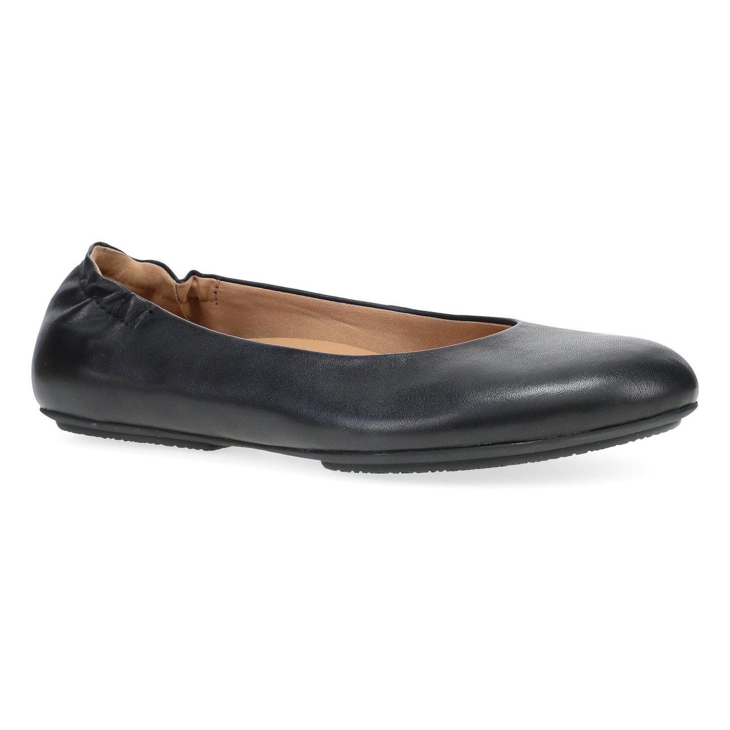 Dansko Mollie - Women's Removable Footbed Sneaker - Black Nappa Outside View