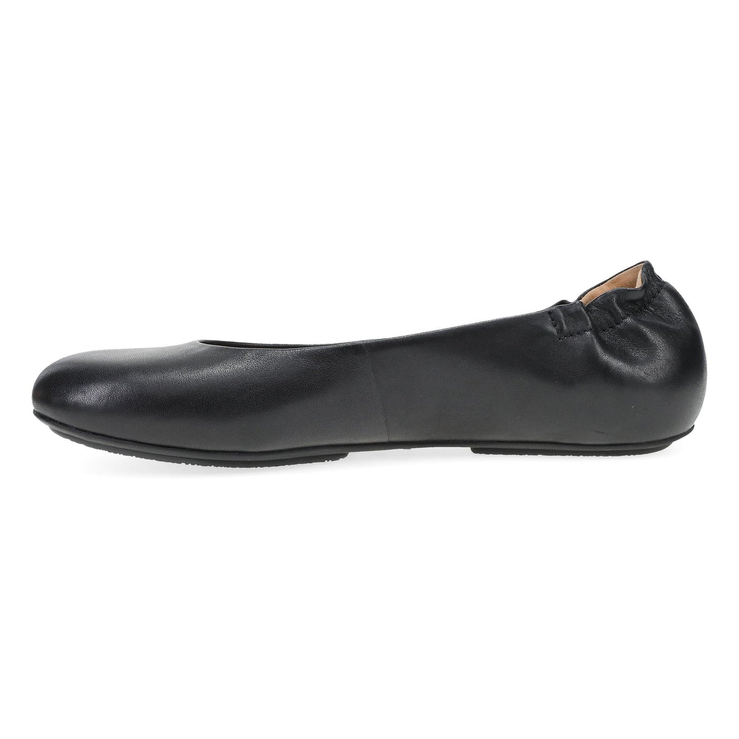 Dansko Mollie - Women's Removable Footbed Sneaker - Black Nappa Side View