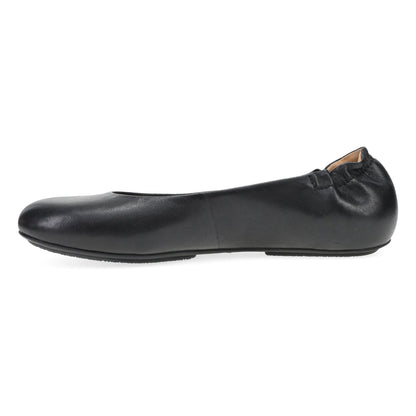 Dansko Mollie - Women's Removable Footbed Sneaker - Black Nappa Side View