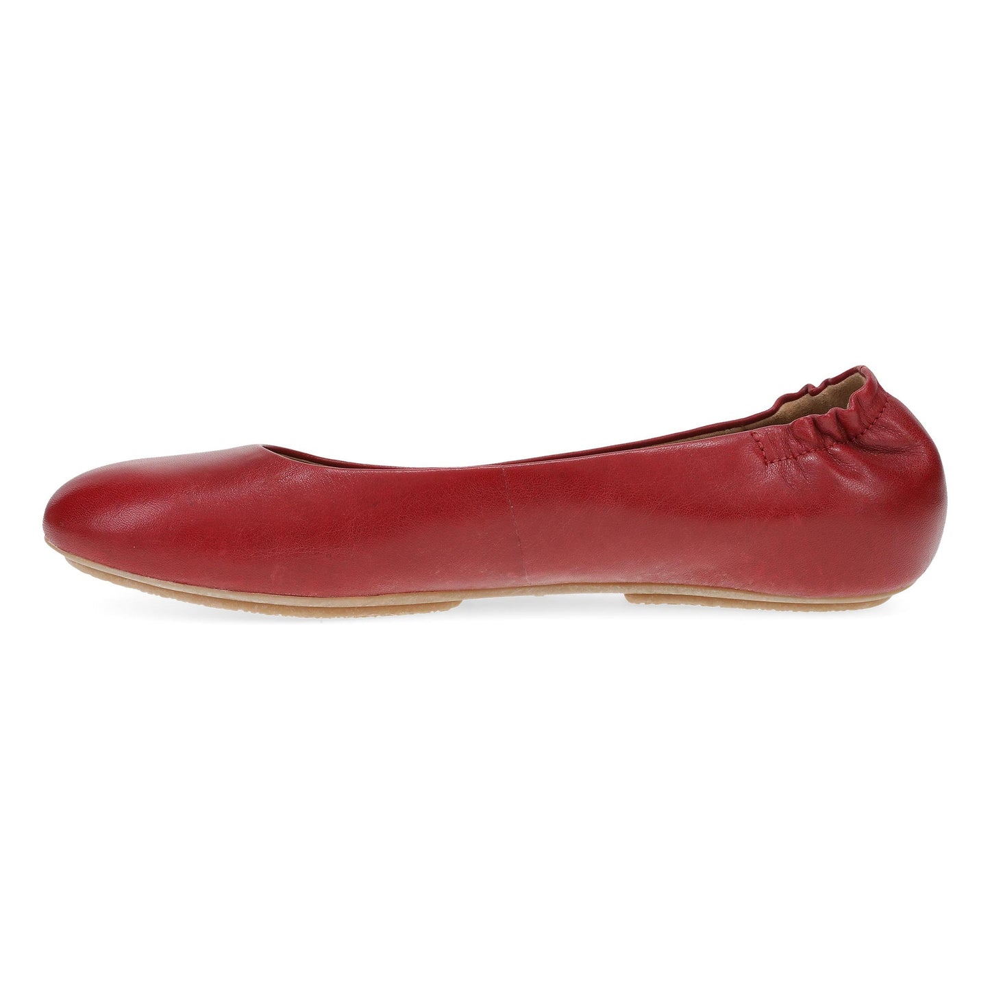 Dansko Mollie - Women's Removable Footbed Sneaker - Red Nappa Side View