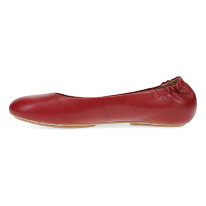 Dansko Mollie - Women's Removable Footbed Sneaker - Red Nappa Side View