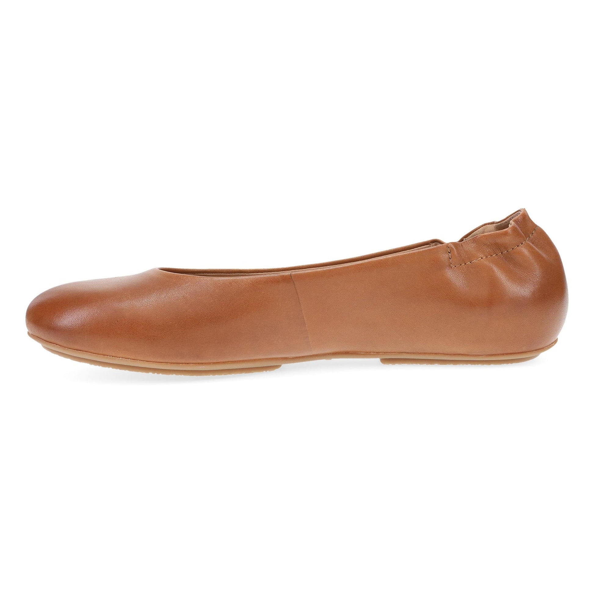 Dansko Mollie - Women's Removable Footbed Sneaker - Luggage Nappa Side View