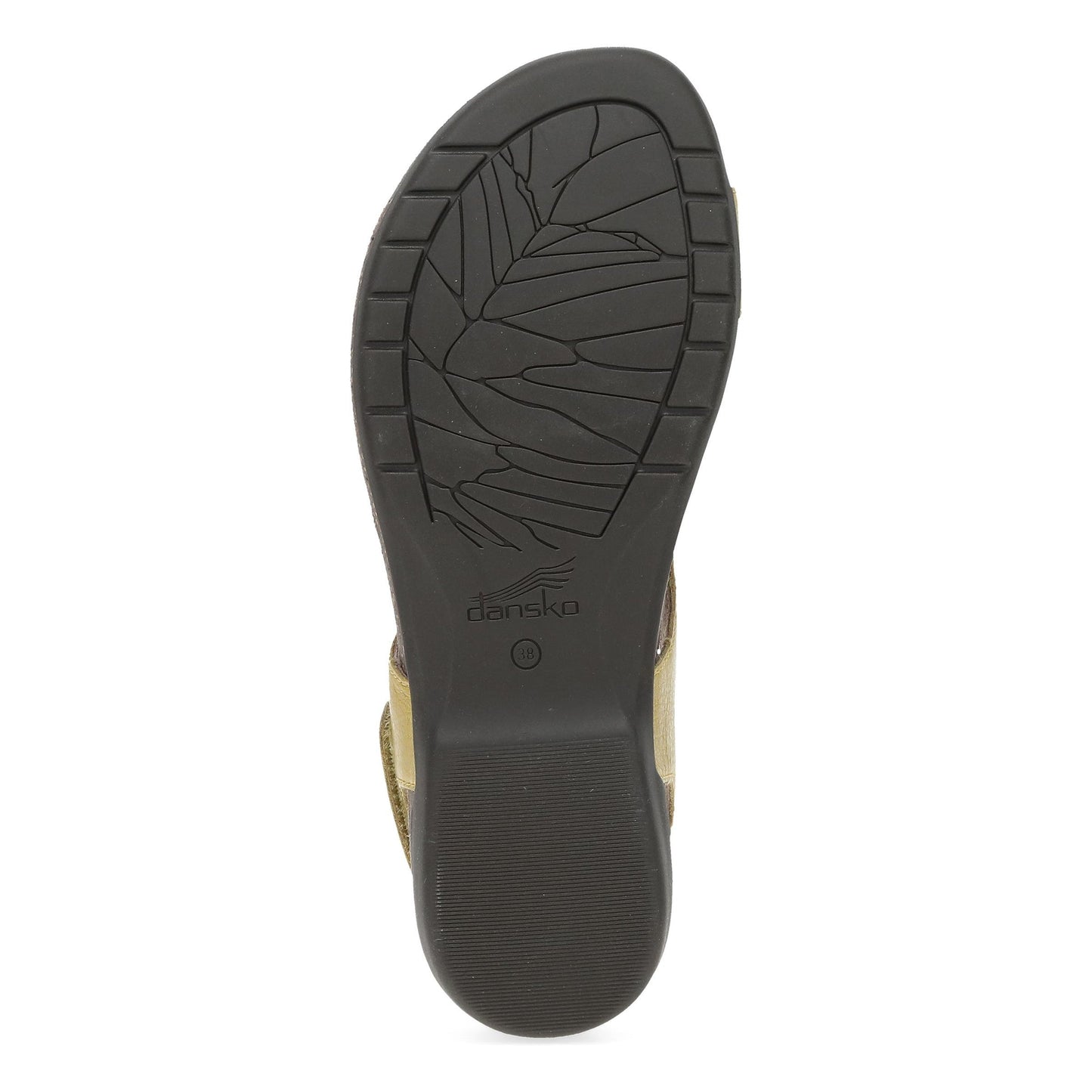 Dansko Reece - Women's Adjustable Strap Sandal - Lemonade Sole View