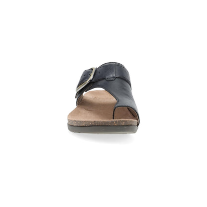 Dansko Rylee - Women's Adjustable Strap Sandal - Black Front View