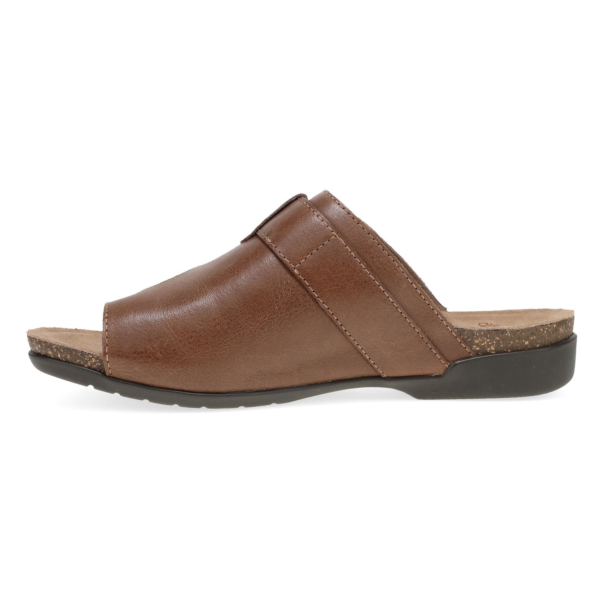 Dansko Rylee - Women's Adjustable Strap Sandal - Brown Side View