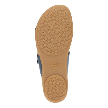 Dansko Justine - Women's Contoured Footbed Sandal - Marine Sole View