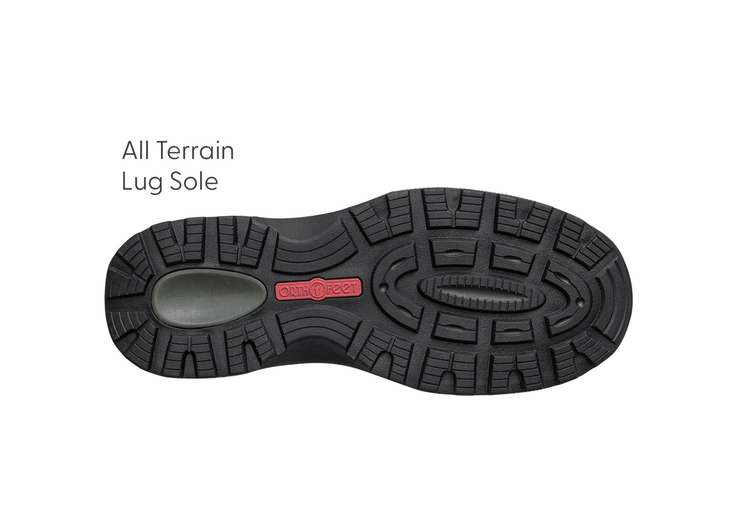 Orthofeet Avalon Waterproof Olive - sole