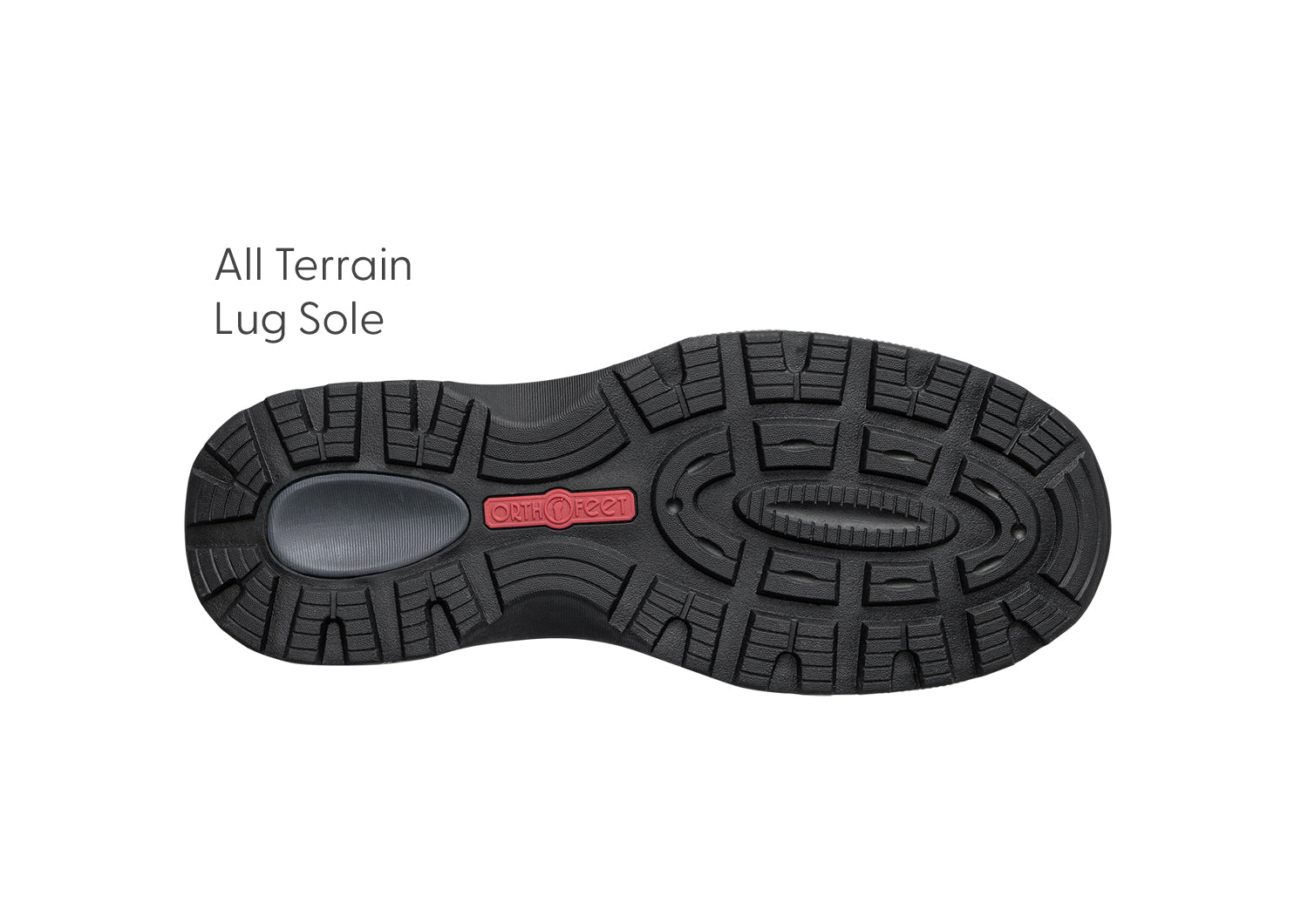 Orthofeet Avalon Waterproof Gray - sole