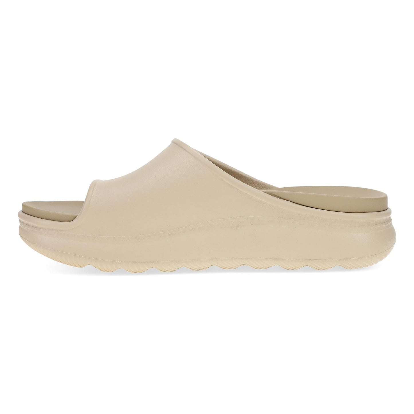 Dansko Devyn - Women's Lightweight EVA Slide - Sand Molded Side View