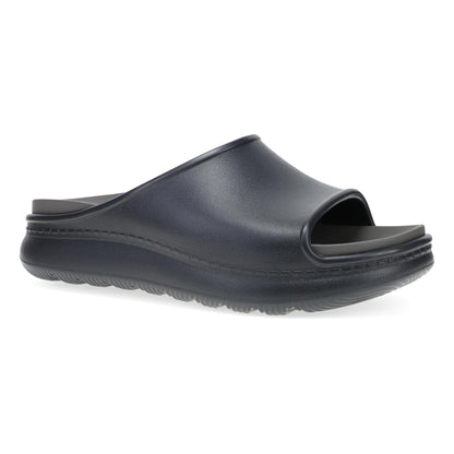 Dansko Devyn - Women's Lightweight EVA Slide - Black Molded Outside View