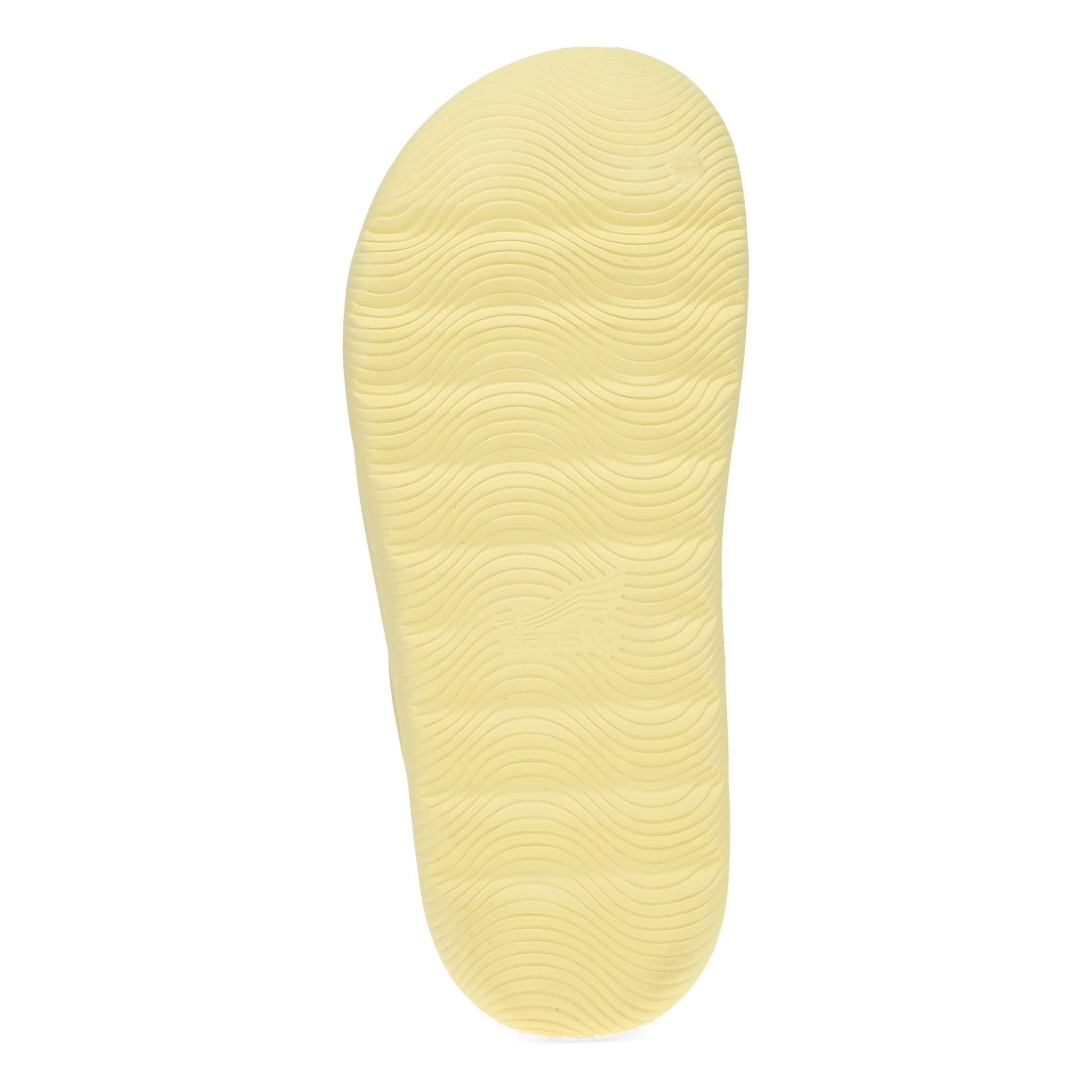 Dansko Devyn - Women's Lightweight EVA Slide - Lemonade Sole View