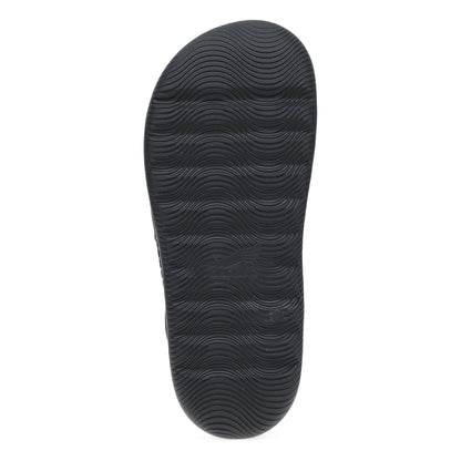 Dansko Devyn Thong - Women's Lightweight EVA Thong Sandal - Black Sole View