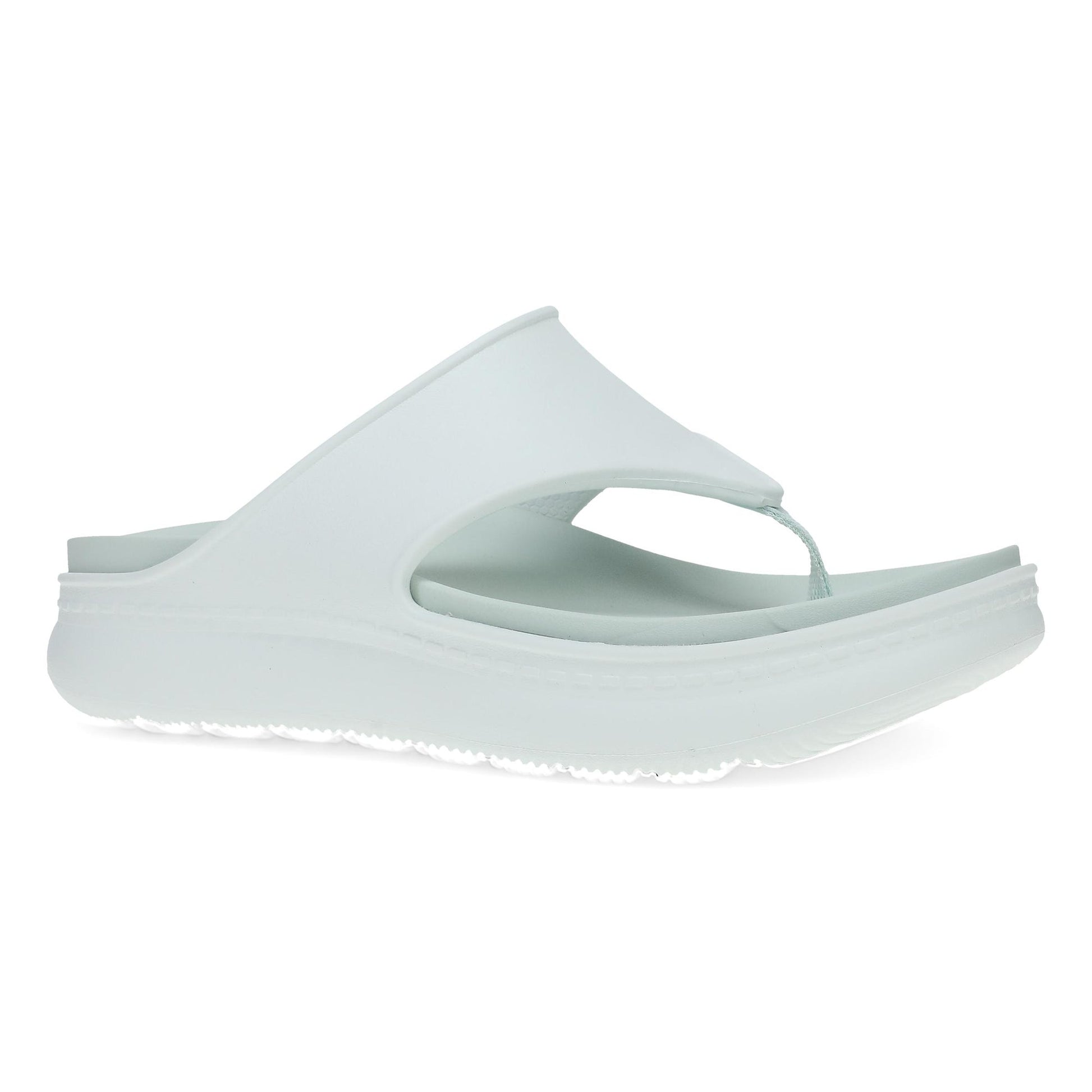 Dansko Devyn Thong - Women's Lightweight EVA Thong Sandal - Spa Blue Outside View