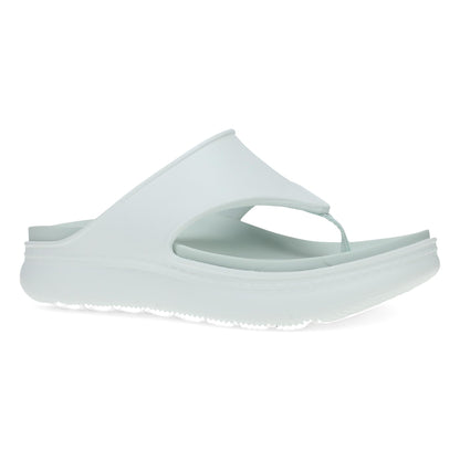 Dansko Devyn Thong - Women's Lightweight EVA Thong Sandal - Spa Blue Outside View