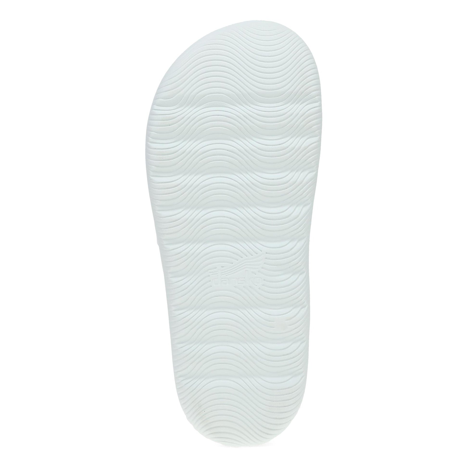 Dansko Devyn Thong - Women's Lightweight EVA Thong Sandal - Spa Blue Sole View
