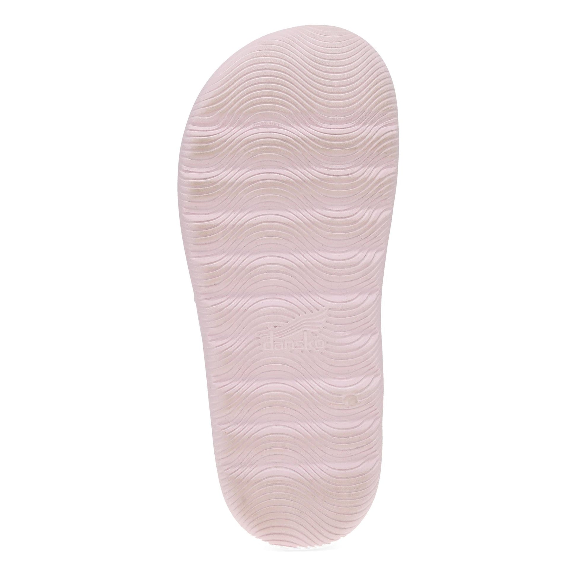 Dansko Devyn Thong - Women's Lightweight EVA Thong Sandal - Pale Pink Sole View