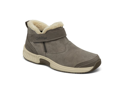
Orthofeet Siena - Women's Boot with Adjustable Strap in Taupe