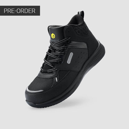 FitVille Men's High-top SteelCore Work Boots