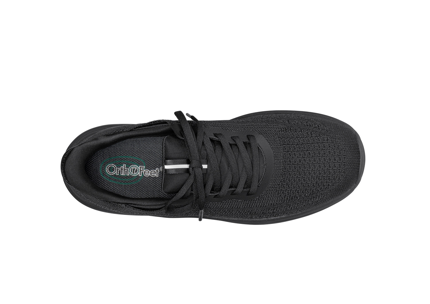Orthofeet Nira Hands-Free Black/Black - birds_eye