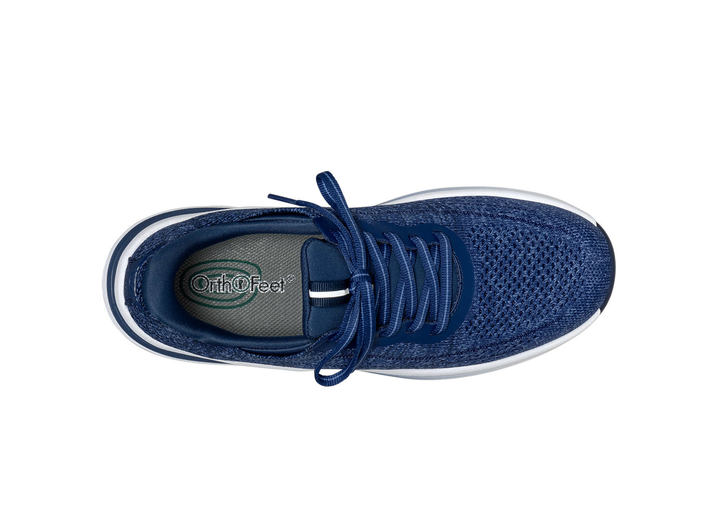 Orthofeet Nira Hands-Free Indigo Blue - birds_eye