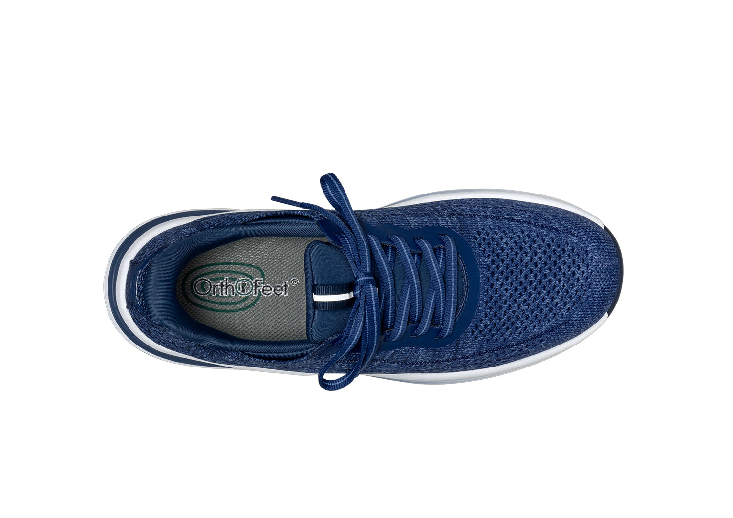 Orthofeet Nira Hands-Free Indigo Blue - birds_eye