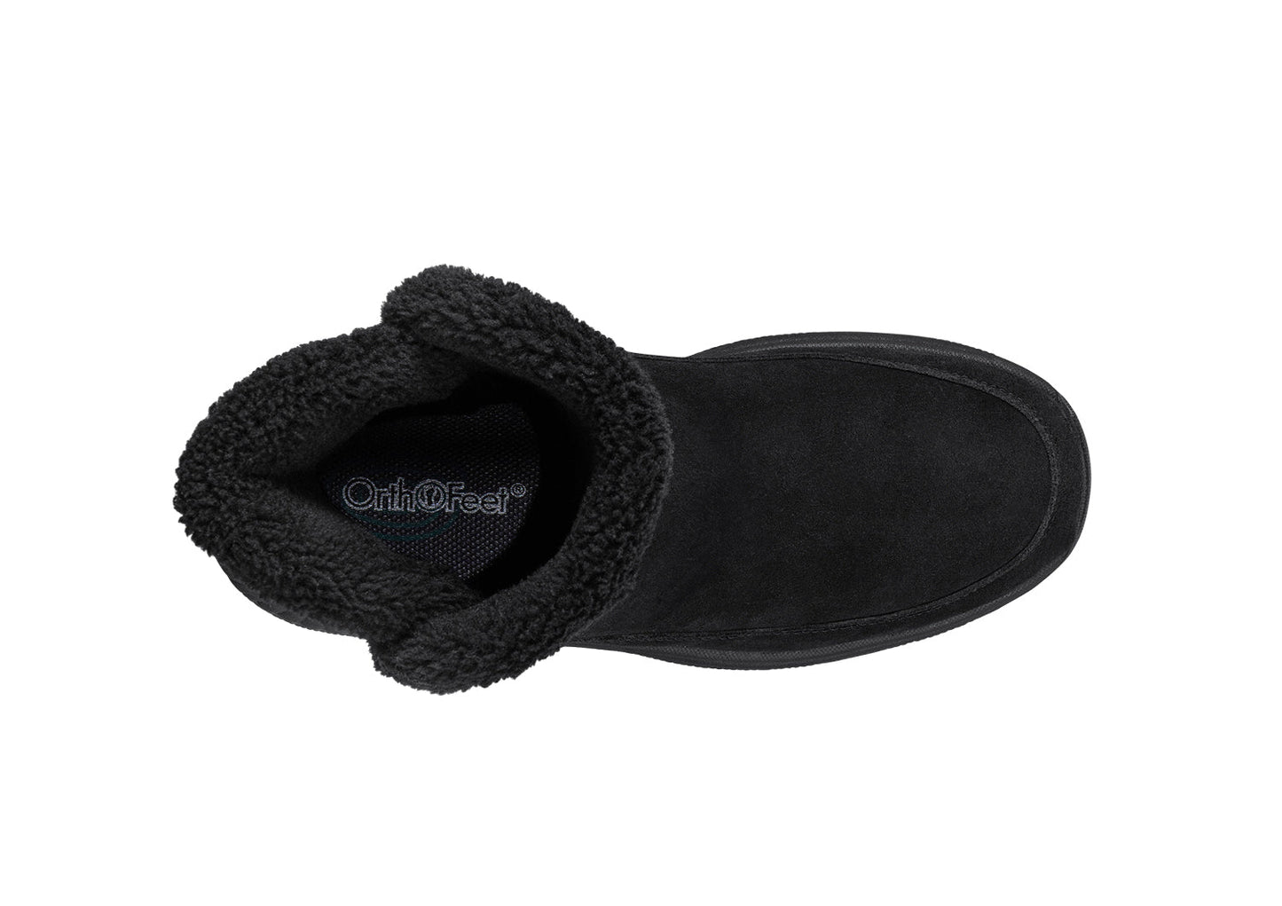 Orthofeet Bliss Hands-Free Black - birds_eye