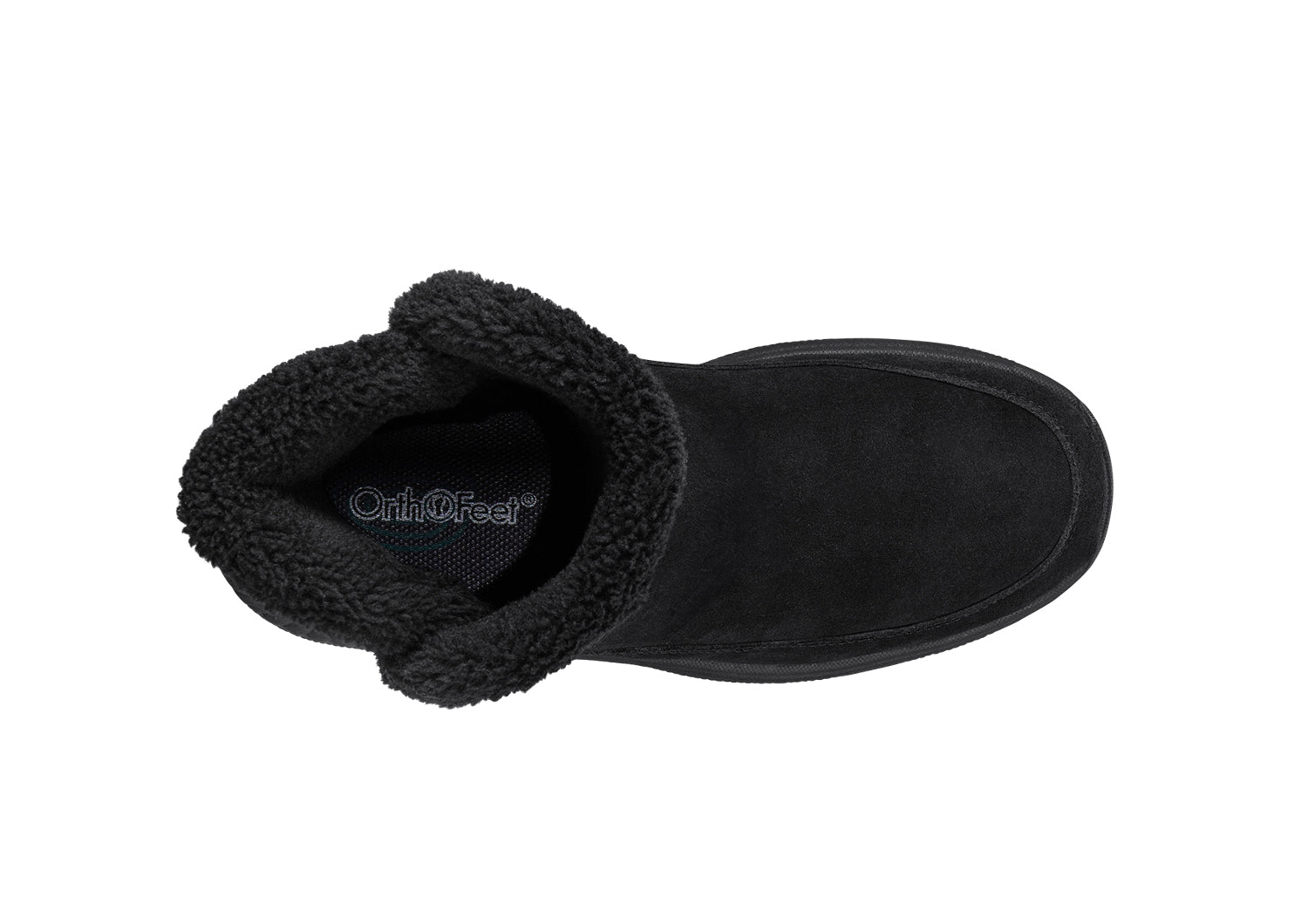 Orthofeet Bliss Hands-Free Black - birds_eye