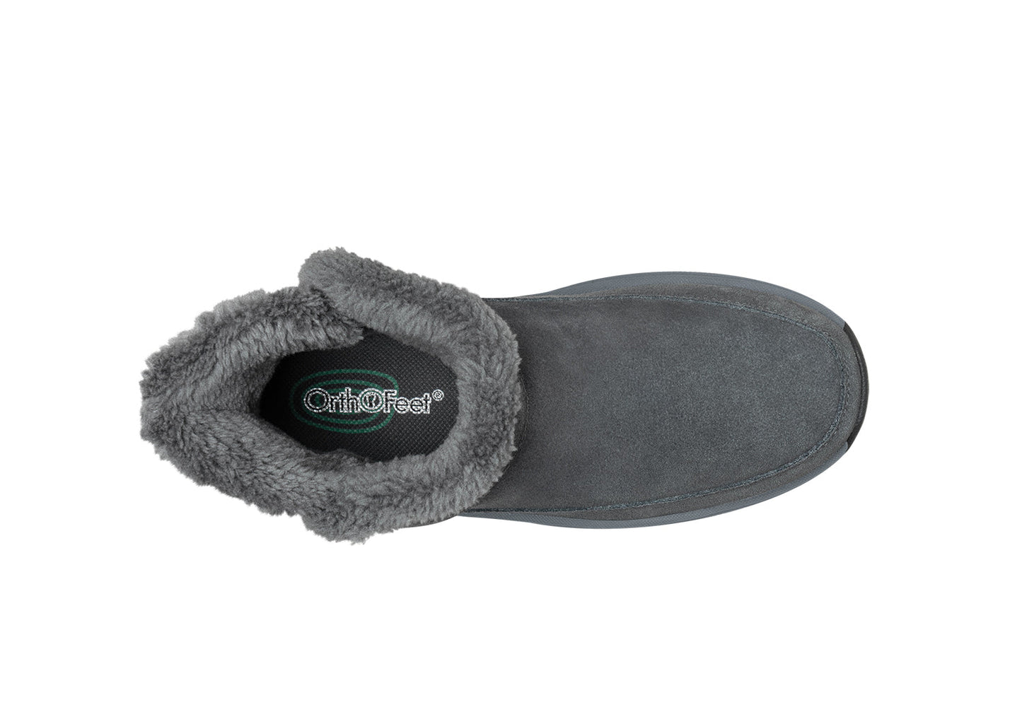 Orthofeet Bliss Hands-Free Gray - birds_eye