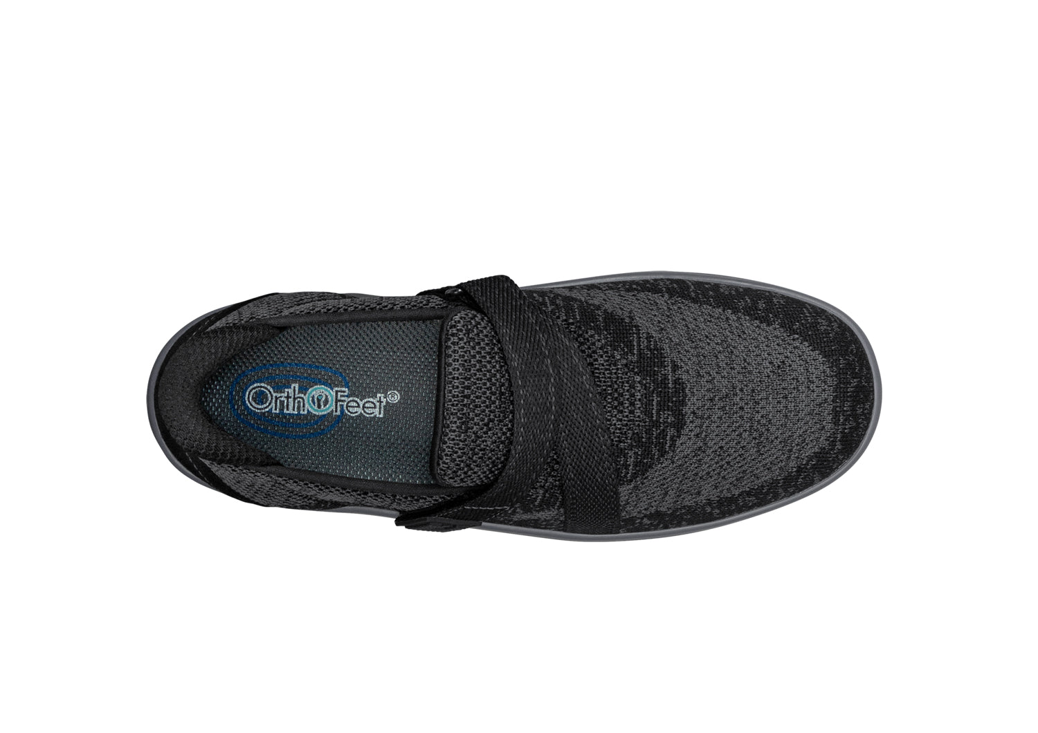 Orthofeet Amalya Black - birds_eye