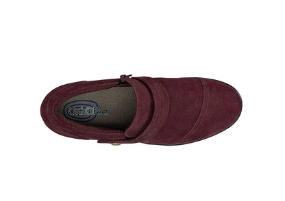 Orthofeet Eva Merlot - birds_eye
