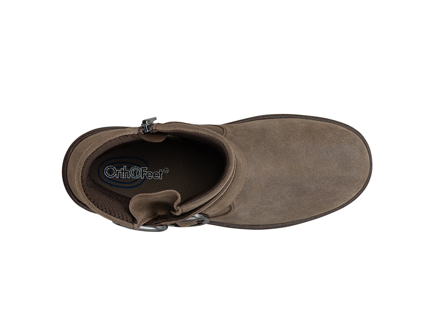 Orthofeet Shania Brown - birds_eye