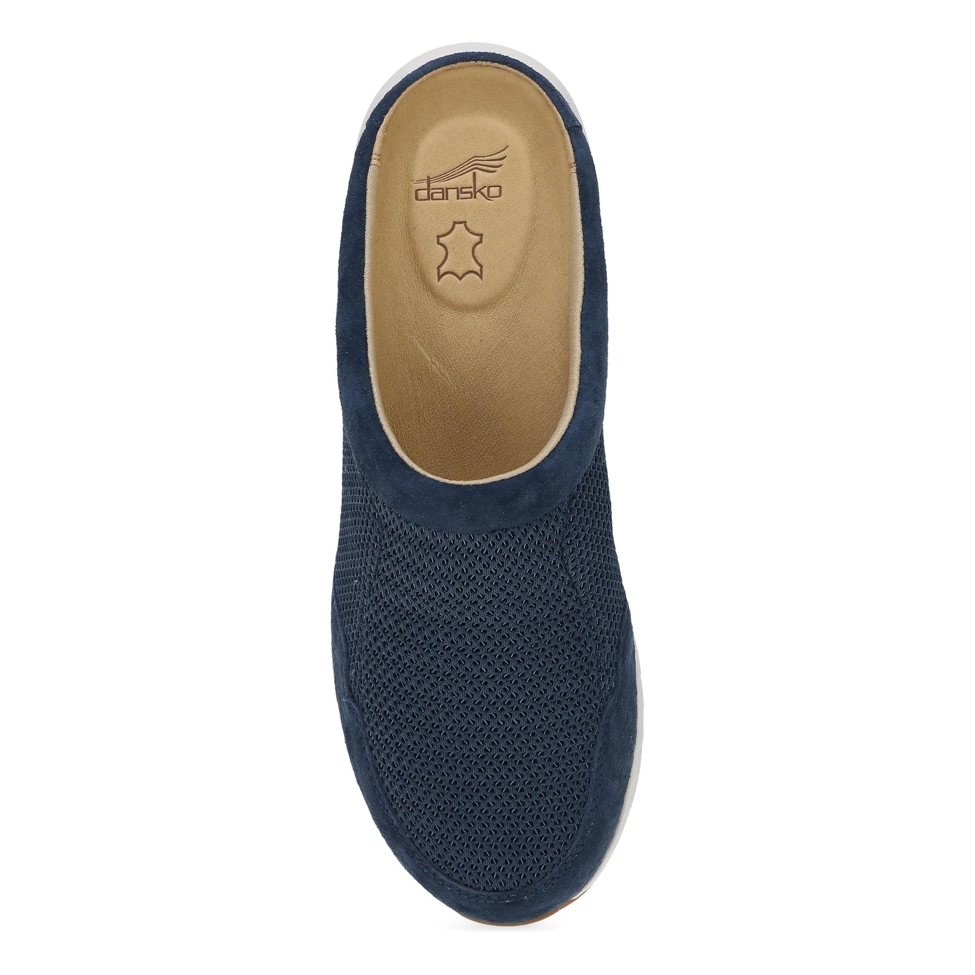 Dansko Claudia Clog - Women's Stain Resistant Clog - Marine Mesh Top View