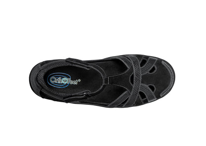Orthofeet Juno Black - birds_eye